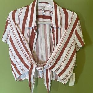 Plus size crop top